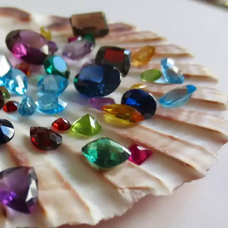 Loose Gemstones Natural Semi Precious Faceted Mix Gems 100 Carat Lot