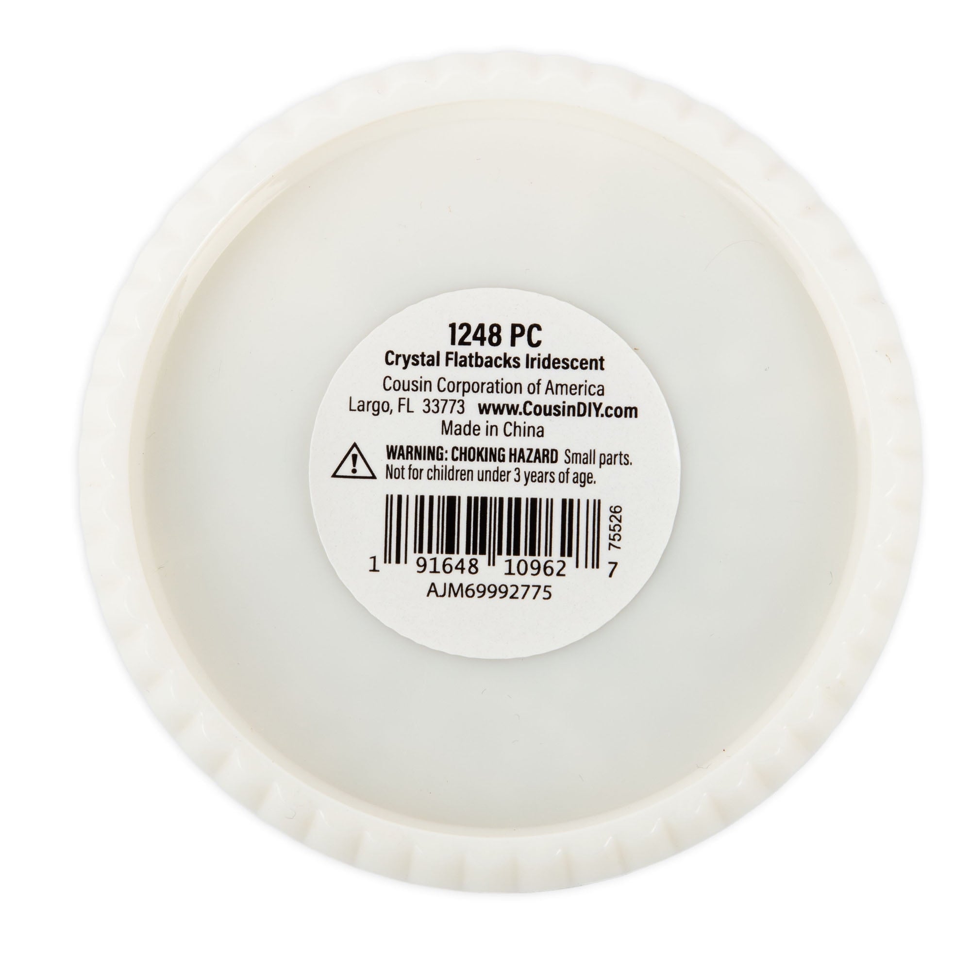 Cousin DIY Crystal Flatback Variety Pack, Clear AB, 23g, 1248 Piece, Adult, Unisex