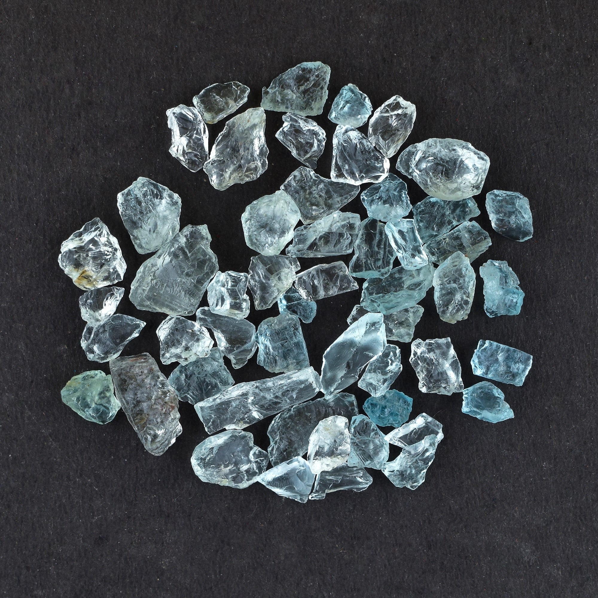 150 Carats Natural Raw Aquamarine Rough Rock Crystal Gemstone, Chakra Healing Energy Birthstone Crystal for Jewelry Making Supplies, Gift for her, DIY Crafts, Wholesale Bulk "Good Luck" Stone pack